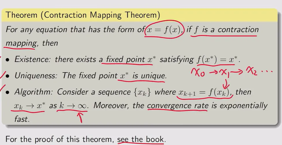 收缩映射定理分析