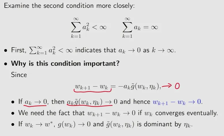 RM算法收敛条件