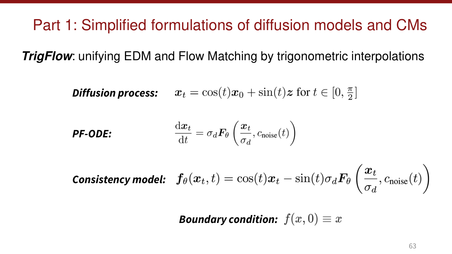 Consistency model 与 PF-ODE 的统一表达