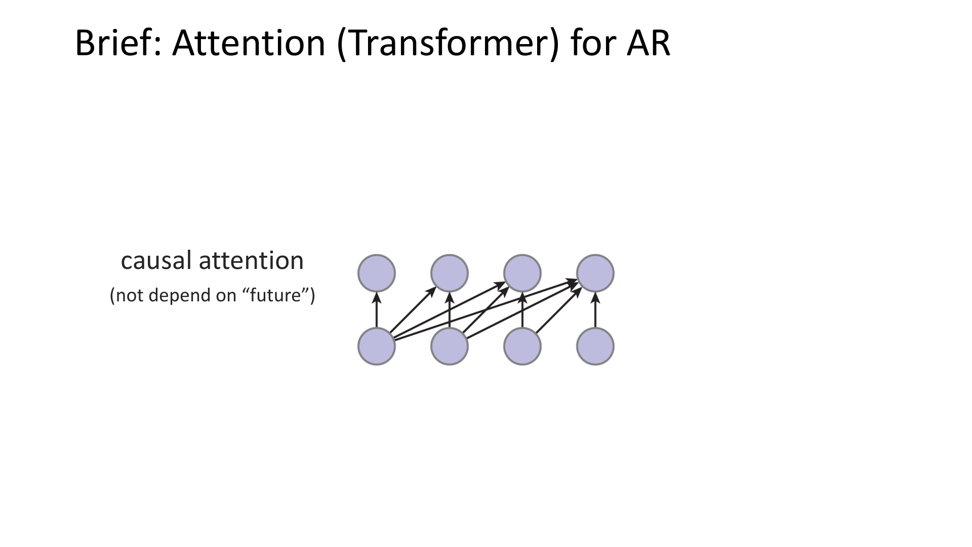 Transformer 中的 causal attention